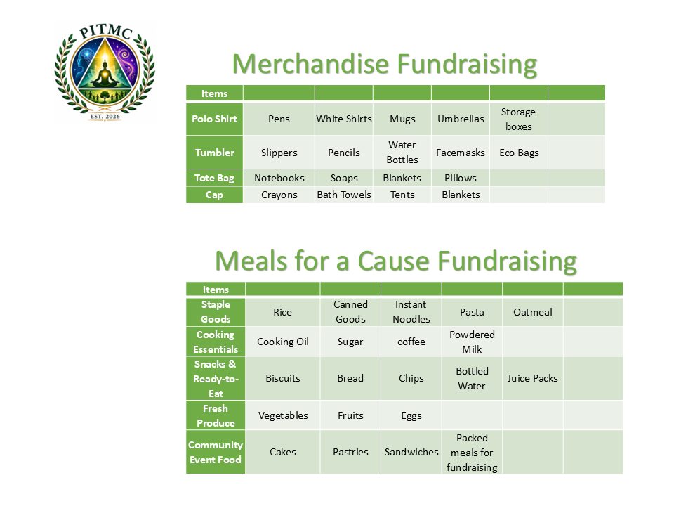 Merchandise Fundraising | Meals for a Cause Fundraising